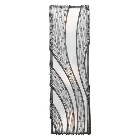 Varaluz Flow 3-Lt Vertical Wall Sconce - Steel 240W03SL